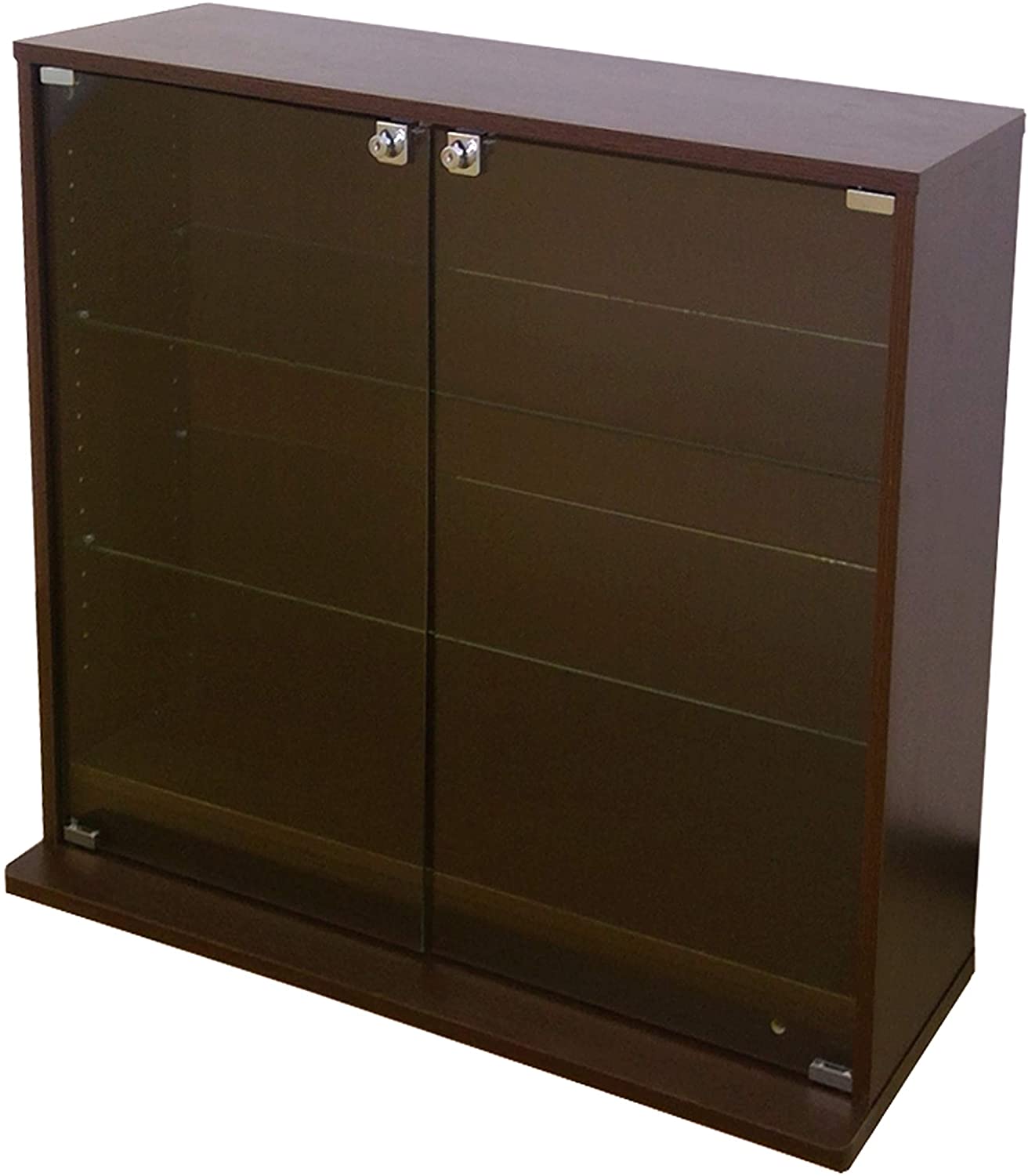 90×18×81cm（幅×奥行×高さ）タイプ 浅型 ブラウン