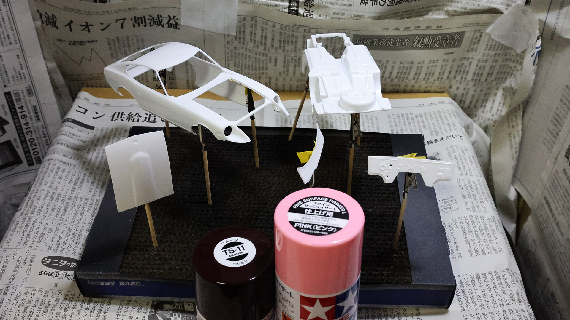 なんだかこのピンク状態の240ZGも悪くないです