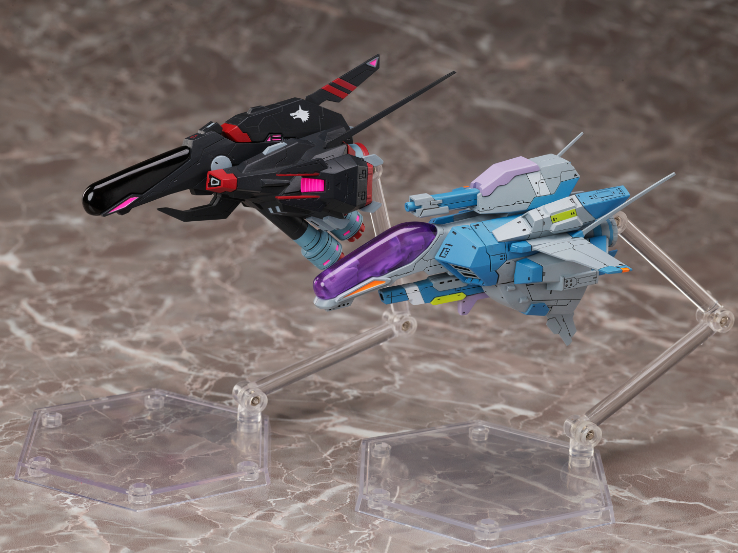 「figma SHOOTING GAME HISTORICA　R-TYPE FINAL 2 R-13A “CERBERUS”/ RX-10“ALBATROSS”」開発中の製品写真