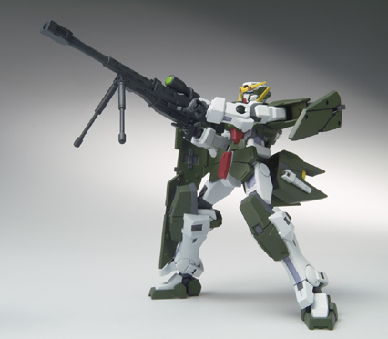 ロックオンが搭乗していたガンダムデュナメス。今回のデュナメスリペアIIIはここから3度の改修が行なわれている