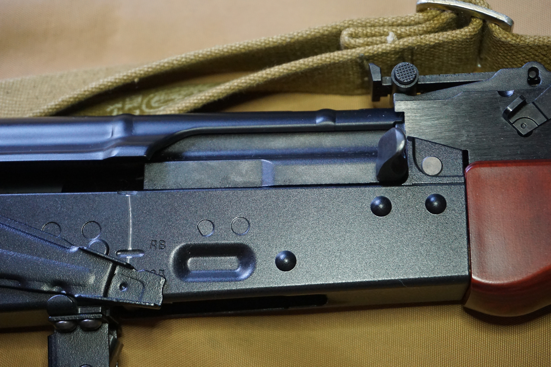 ボルトが閉じた状態