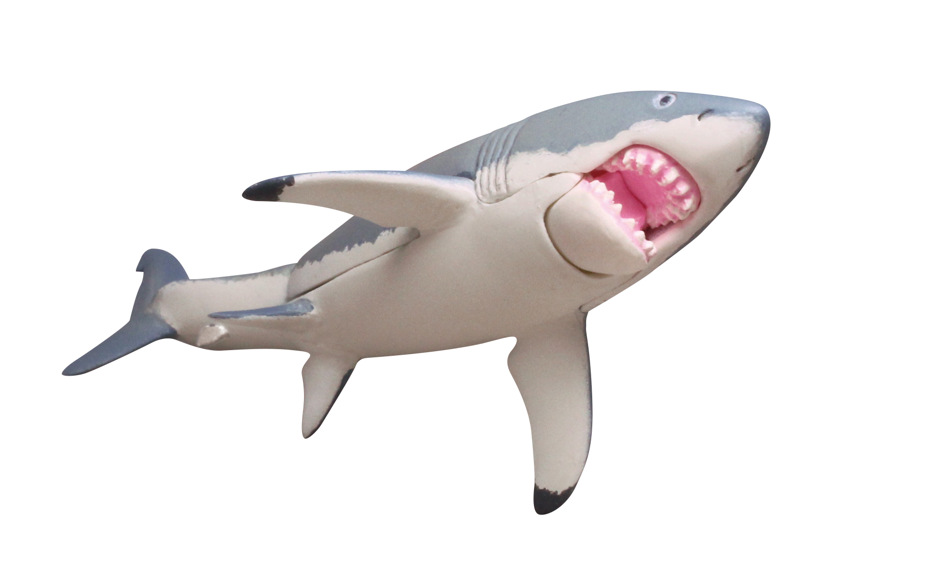 鮫の可動フィギュア 青き海の世界 ザ シャーク がガチャ あそべる生物フィギュアシリーズ より登場 Hobby Watch