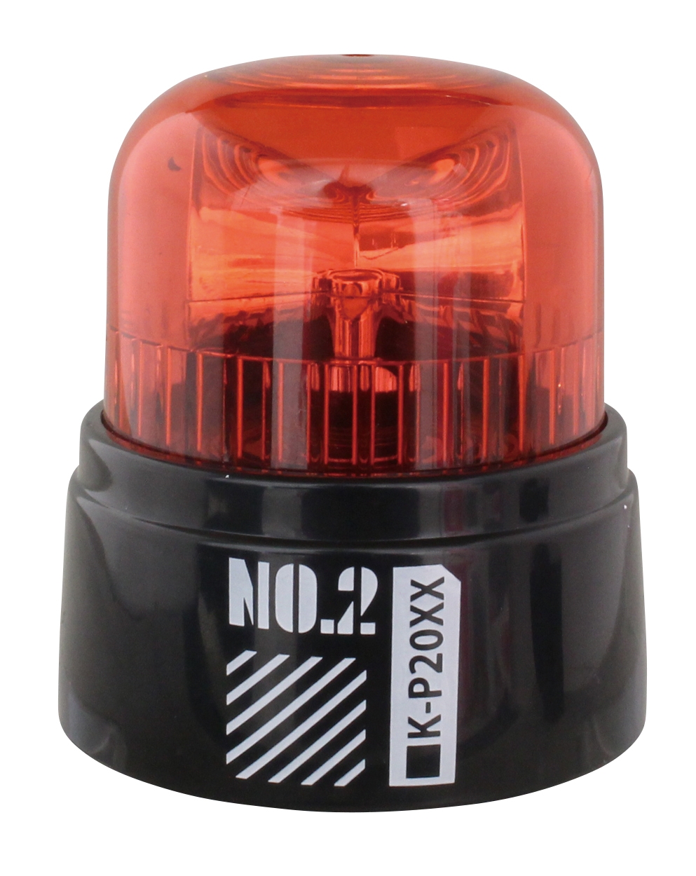 光るパトランプは高さ約60mm