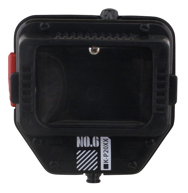 変声ギミック付き携帯無線。サイズは約55mm