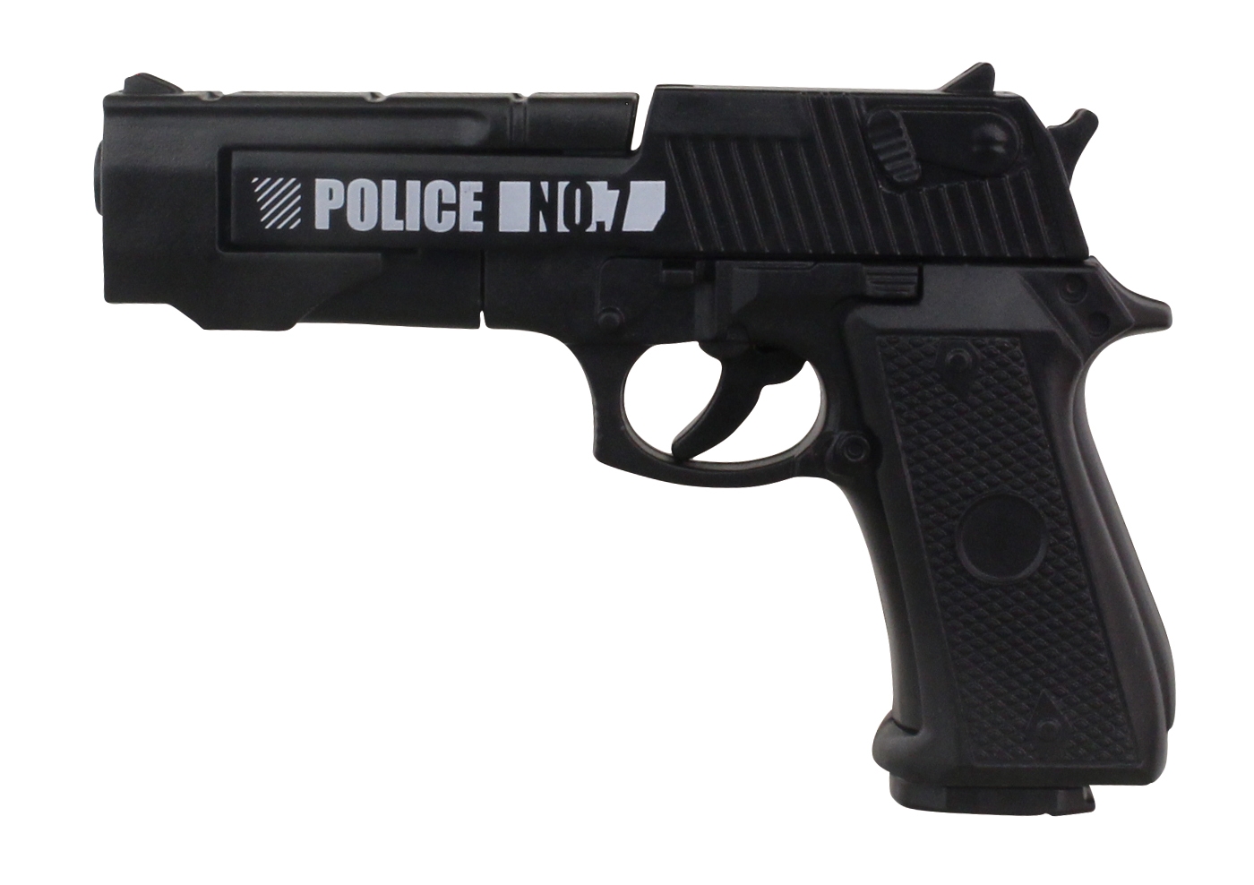 撃つことができる拳銃。サイズは約75mm