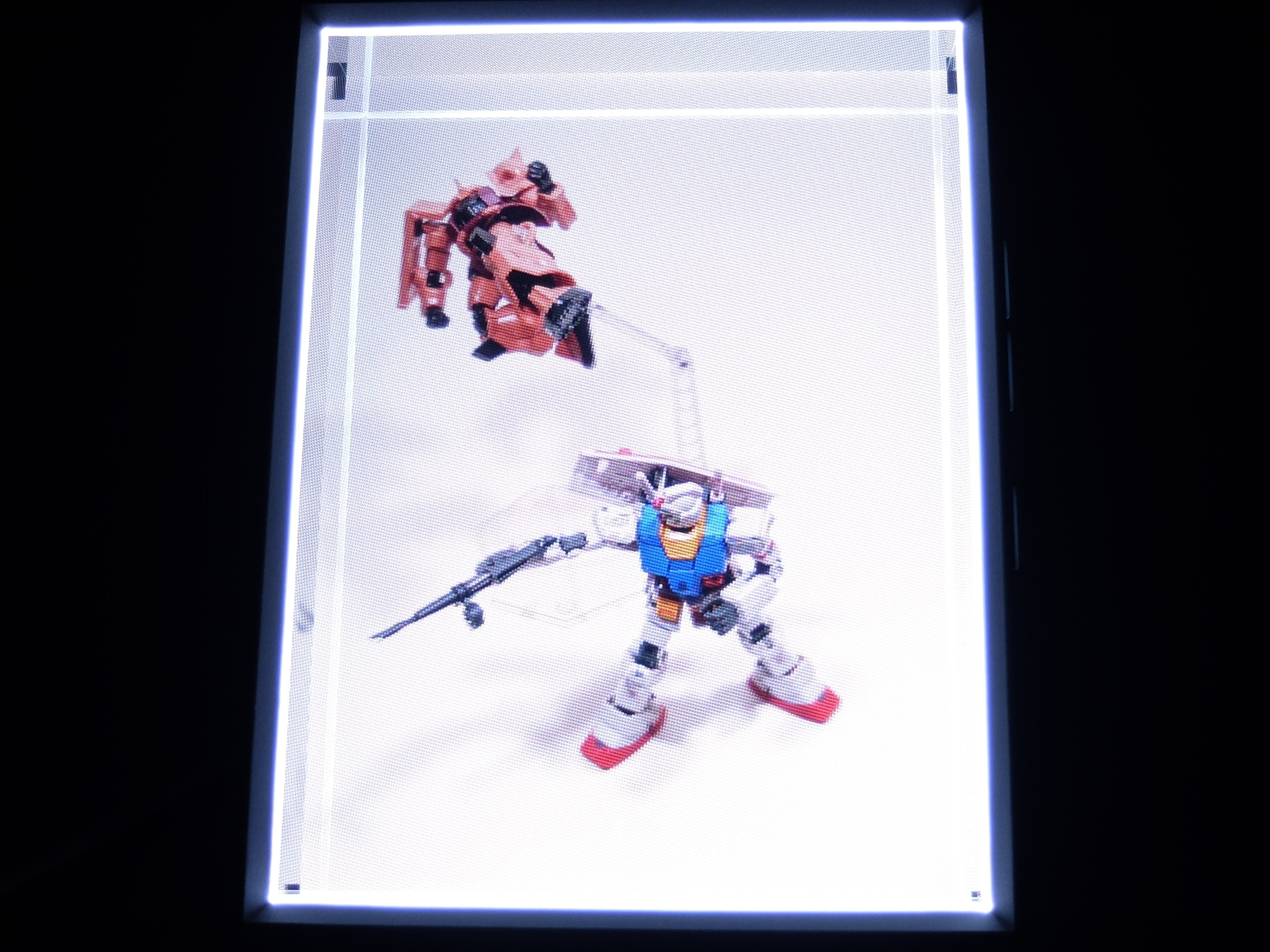 同じ写真を正面から撮影