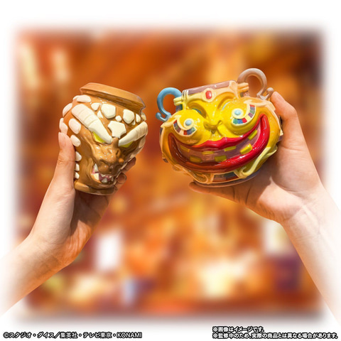 ドラゴン族・封印の壺」で1杯いかが？ 「遊戯王」より2種の“壺”が陶芸