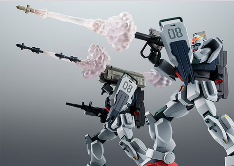 第08小隊の主力モビルスーツ「陸戦型ガンダム」が「ROBOT魂 ver