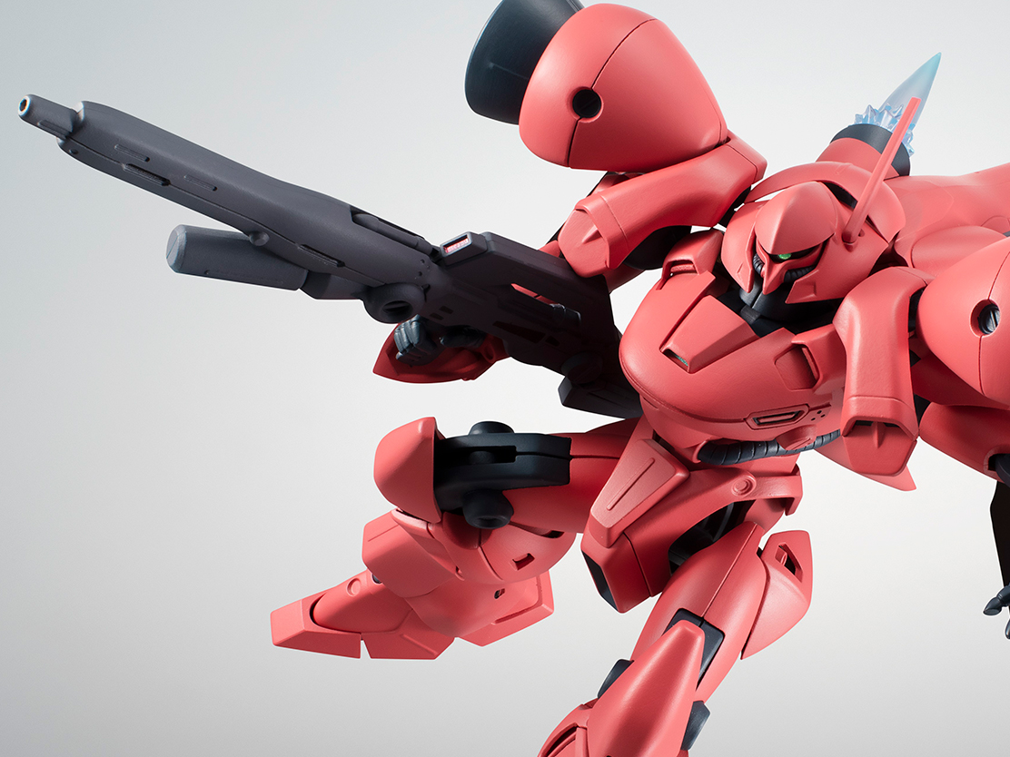 装備はビーム・マシンガンが付属し、高威力を再現したビーム・エフェクトパーツが取り付け可能