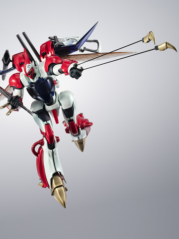 聖戦士ダンバイン」の新型オーラ・バトラー「ビルバイン」を立体
