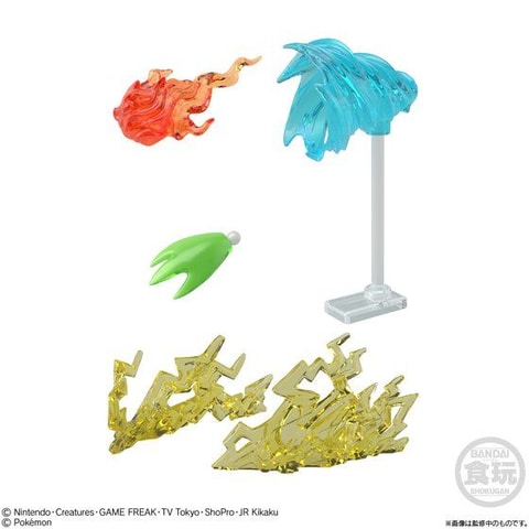 SHODO」シリーズのポケモン第6弾。食玩フィギュア「SHODO ポケモン6