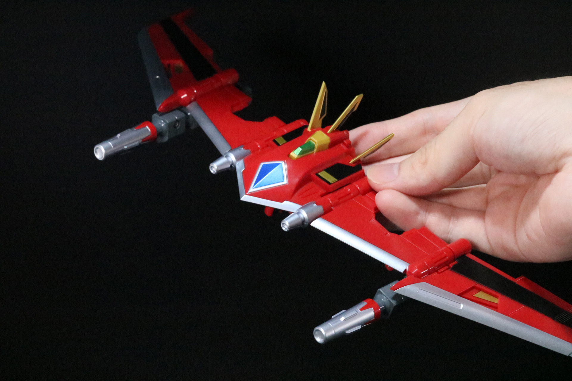 「ダイナウイング」合体準備