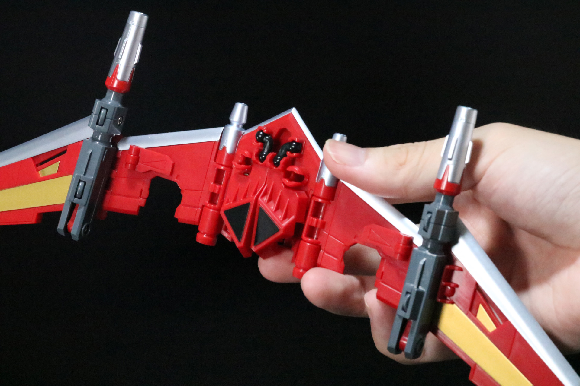 「ダイナウイング」合体準備