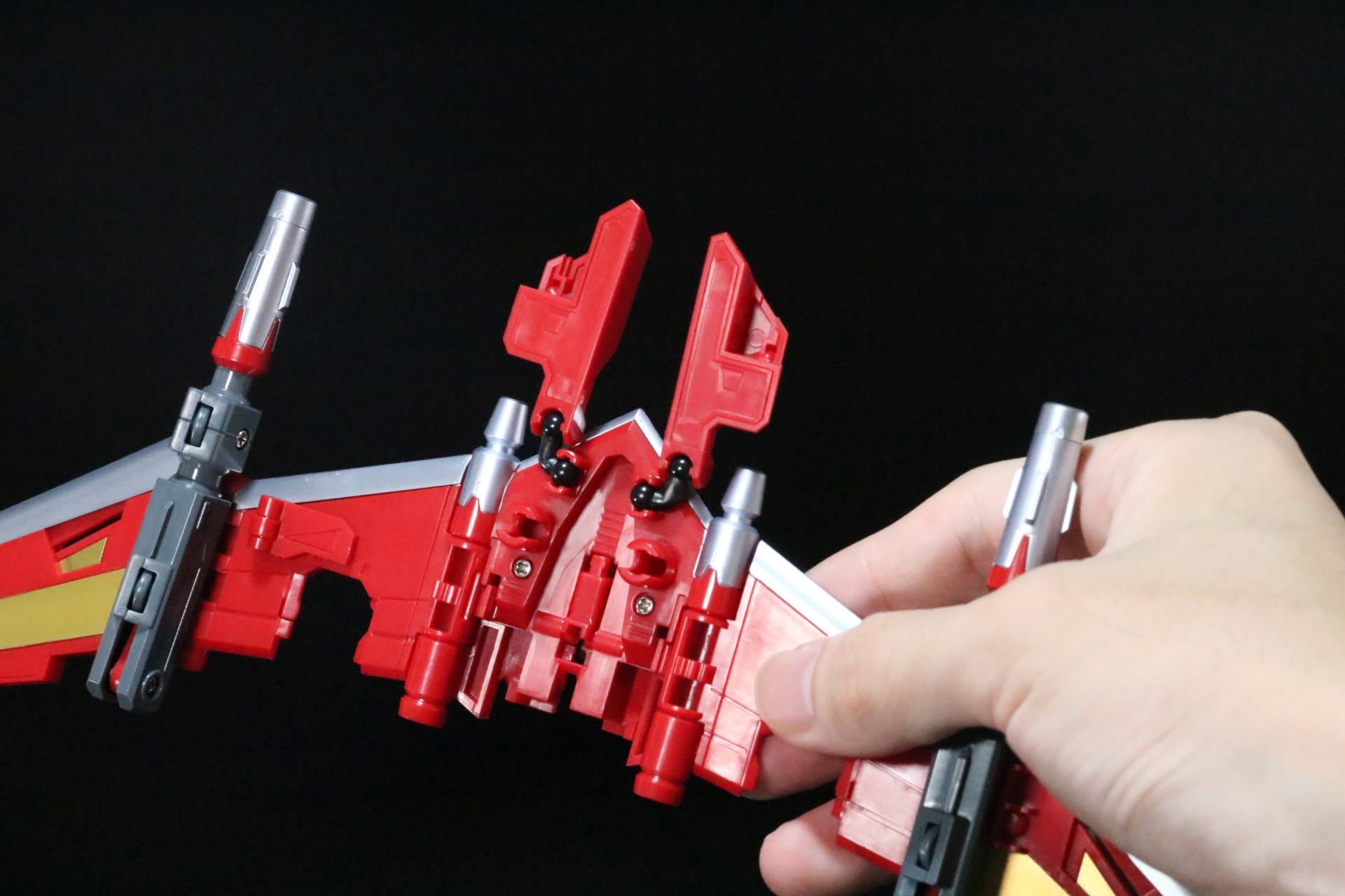 「ダイナストライカー」合体準備