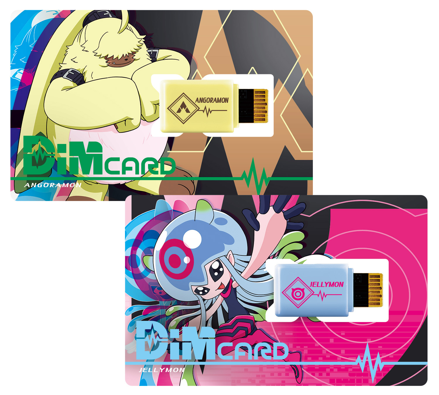「Dim カード-V2-アンゴラモン&ジェリーモン」12月11日発売予定
