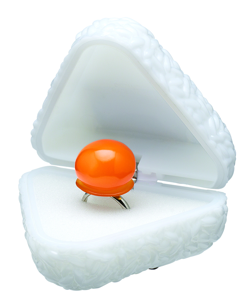 おにぎり型ケース（あさりのしぐれ煮用）