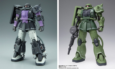 もうすぐ発売となる可動フィギュア「G.F.F.M.C. MS-06R-1A 高機動型