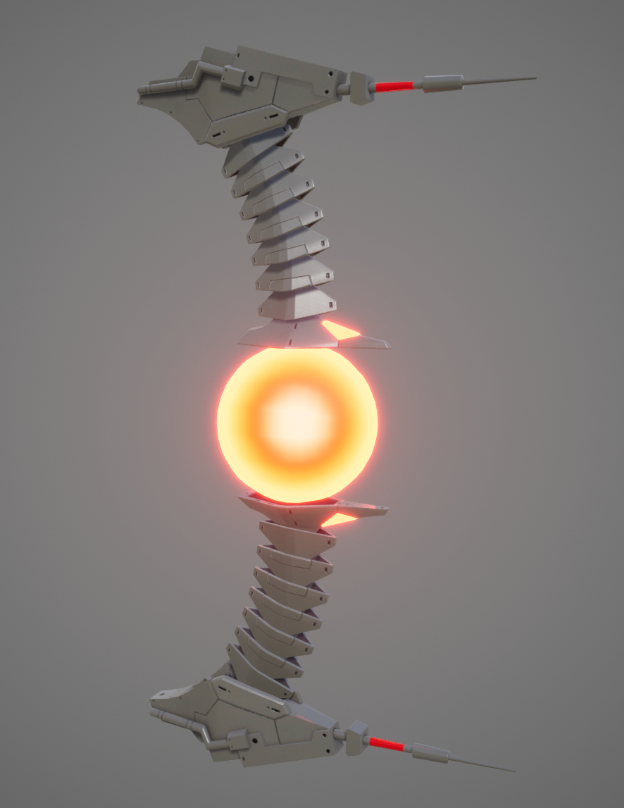 ゲーム内のモデルをレンダリングしたもの。設計の元となるCGだ