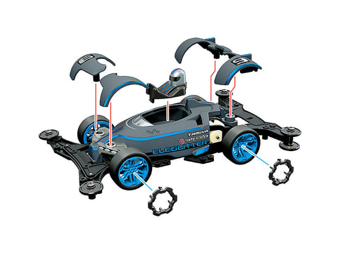 カーデザイナー根津孝太氏が手がけたミニ四駆「1/32 レーサーミニ四駆