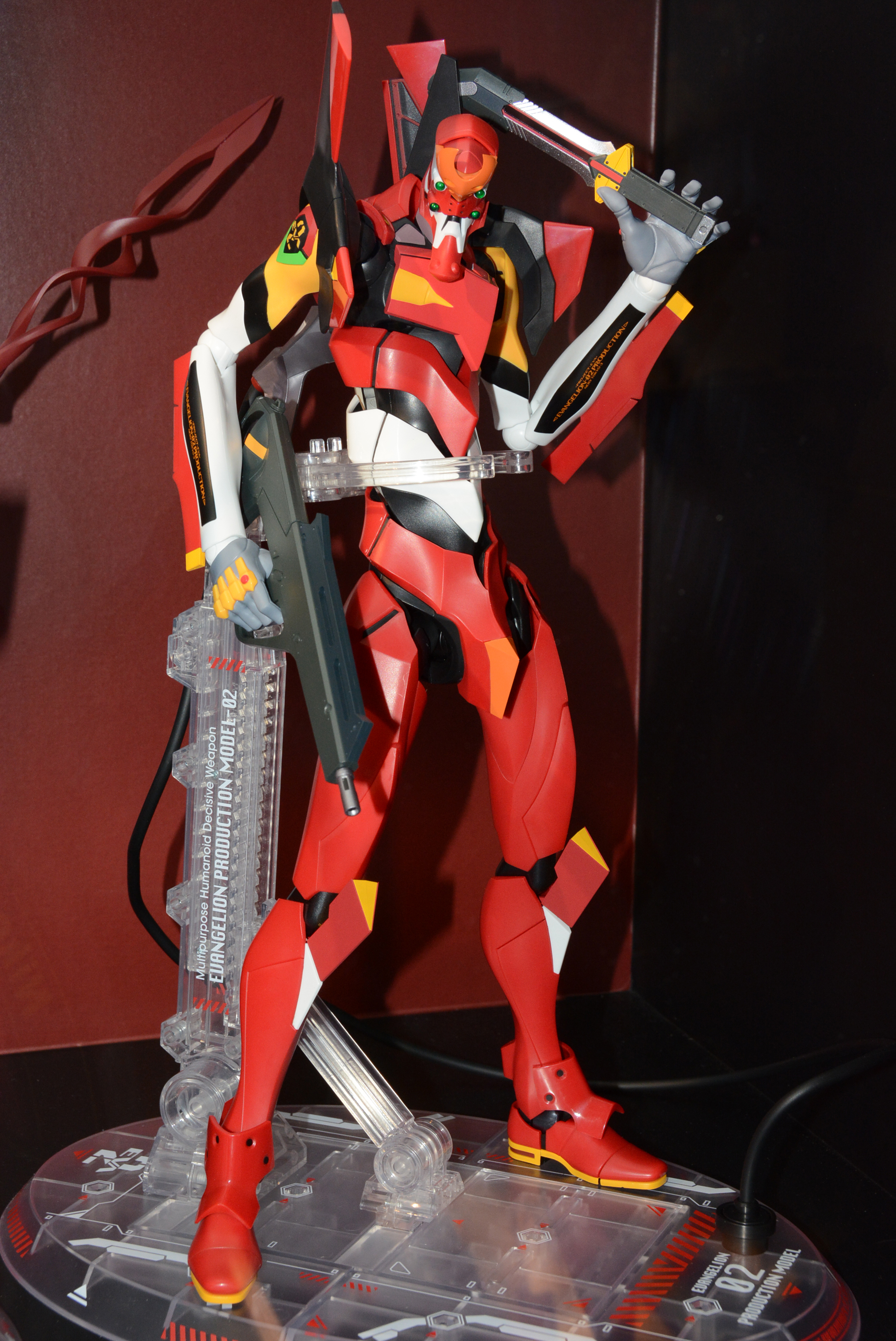 こちらは2号機、4つの目が特徴だ