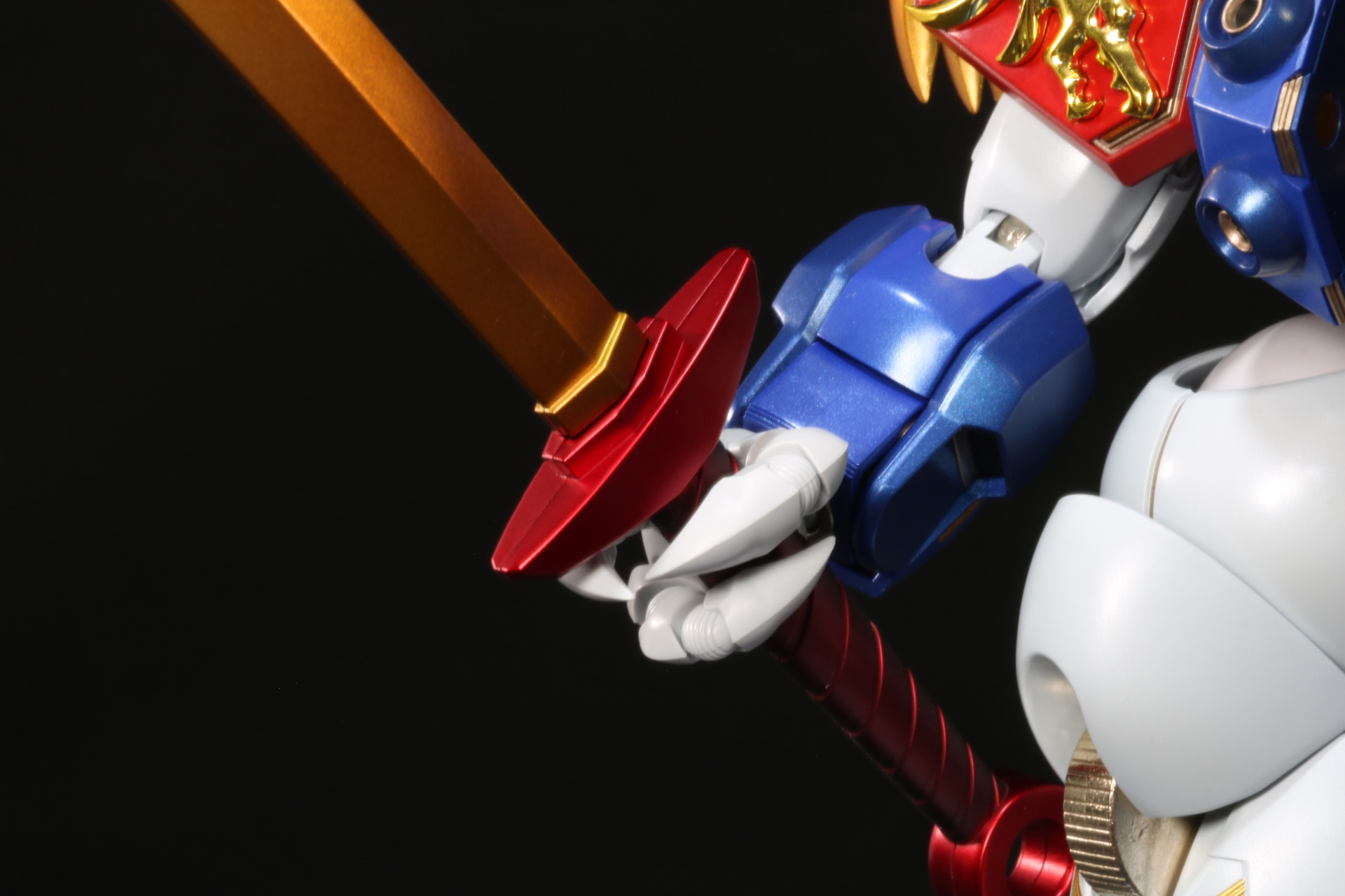 持ち手ハンドパーツで保持した状態