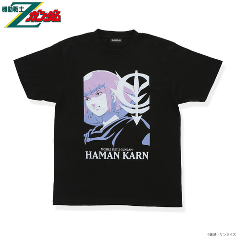 ［絶版限定商品］BANDAI Z GUNDAM Tシャツ　ハマーンカーン　XL Amazon.co.jp: ガンダム ハマーンTシャツ ブラック サイズ:XL