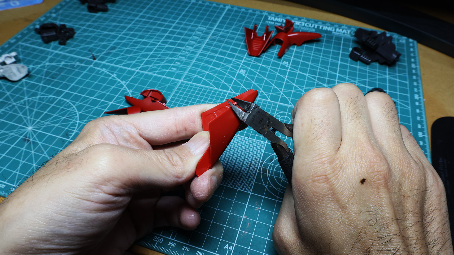 ゲート側を切り離して……