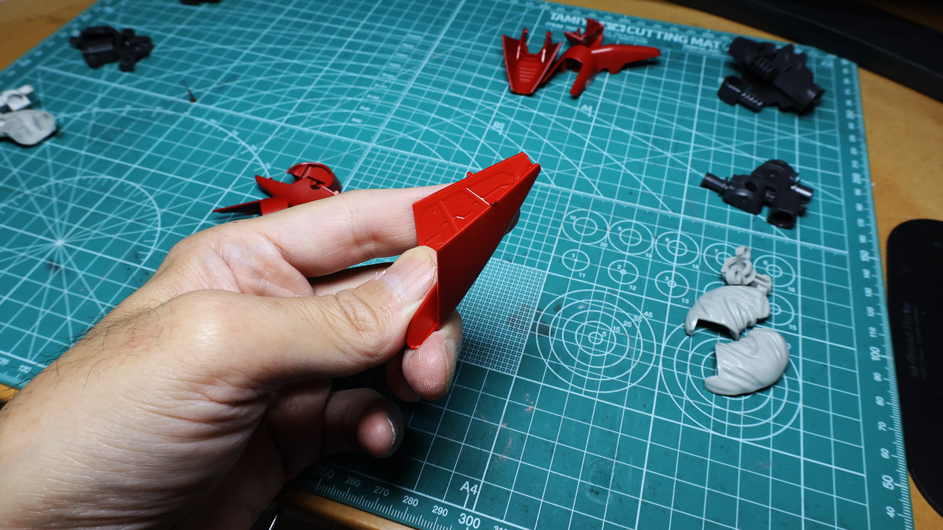 接合面側も切り離して……