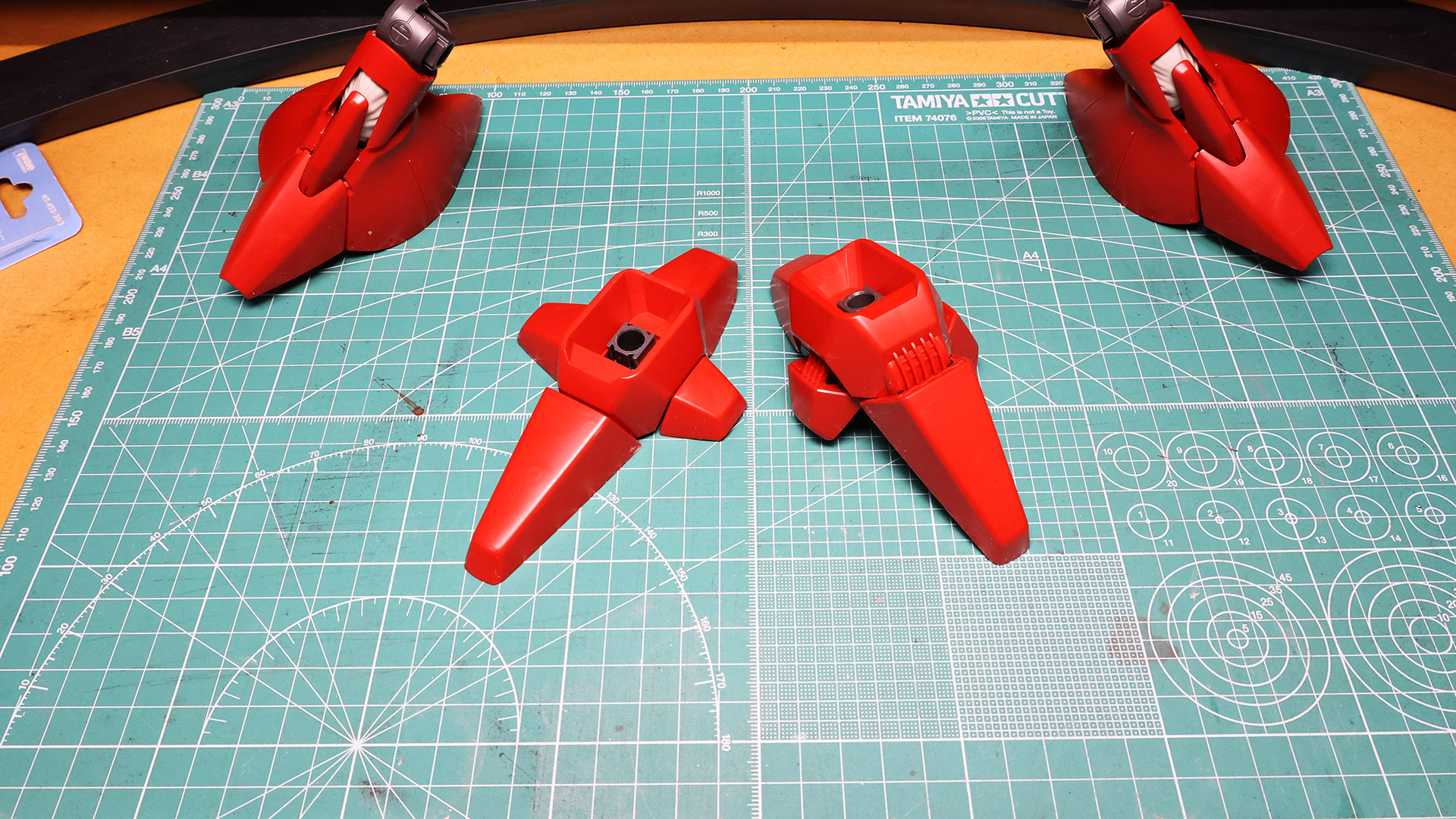 すべて組み上げるとあまり動きそうにありませんが……