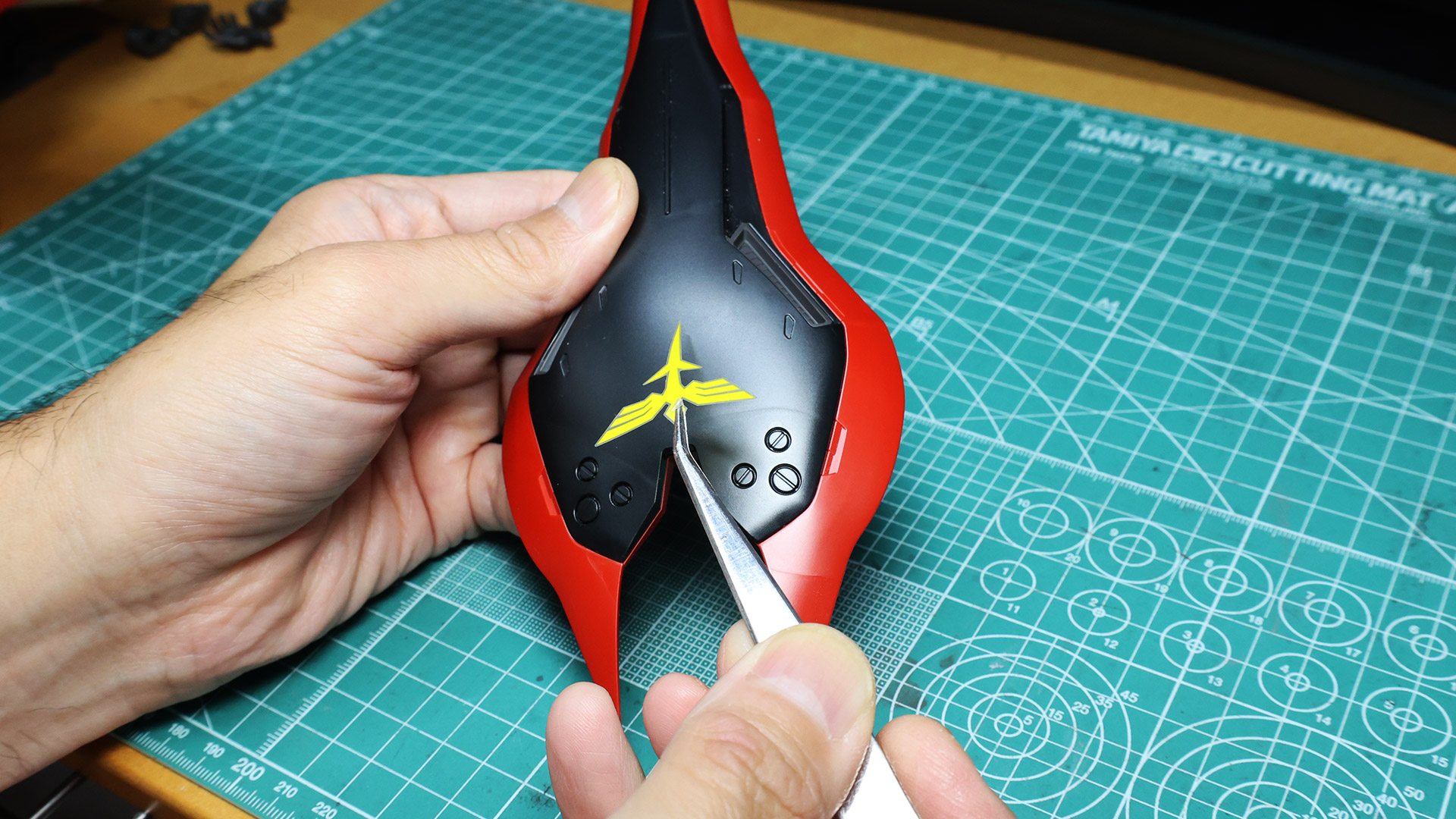 静電気の影響でちょっと難しい