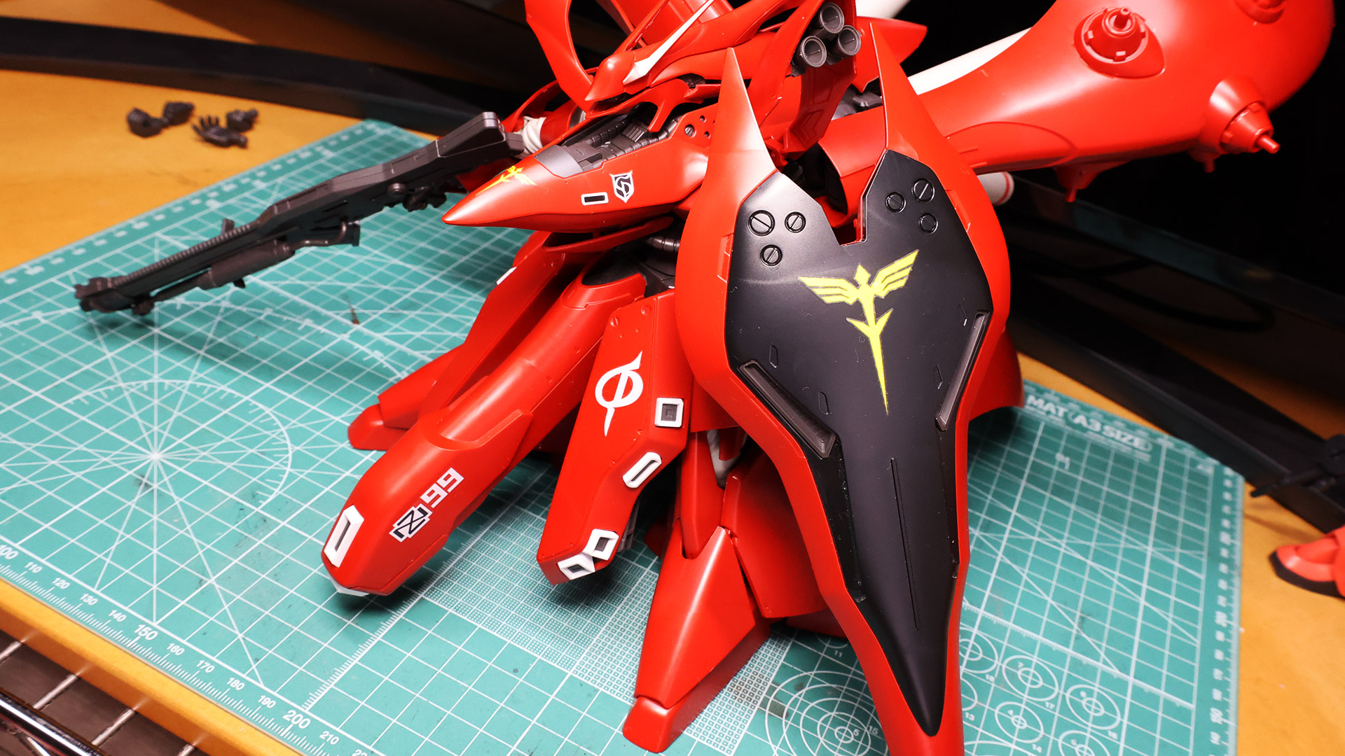 指定のシールは全部貼り付けました。あまったものは好きなところに貼りましょう！