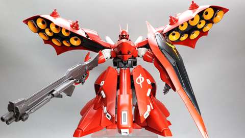 レビュー】ガンプラ「HGUC 1/144 ナイチンゲール」レビュー まさに異形