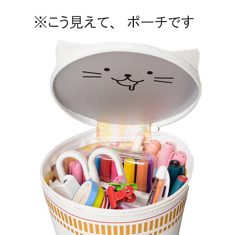 「まるでカップニャードル!?」と話題のネコ耳も再現