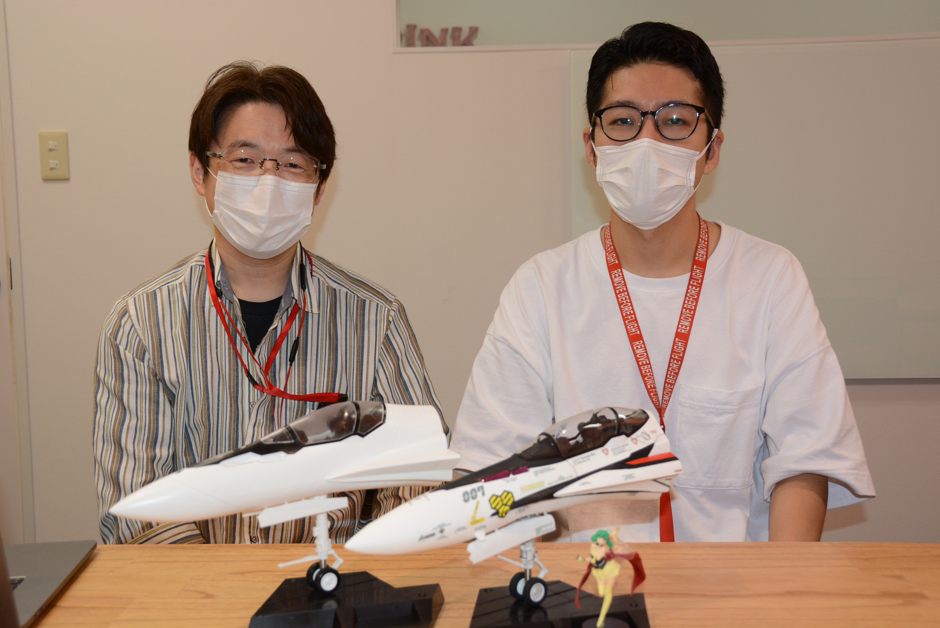 企画担当者であるマックスファクトリーの竹下靖博氏(左)と、高久裕輝氏