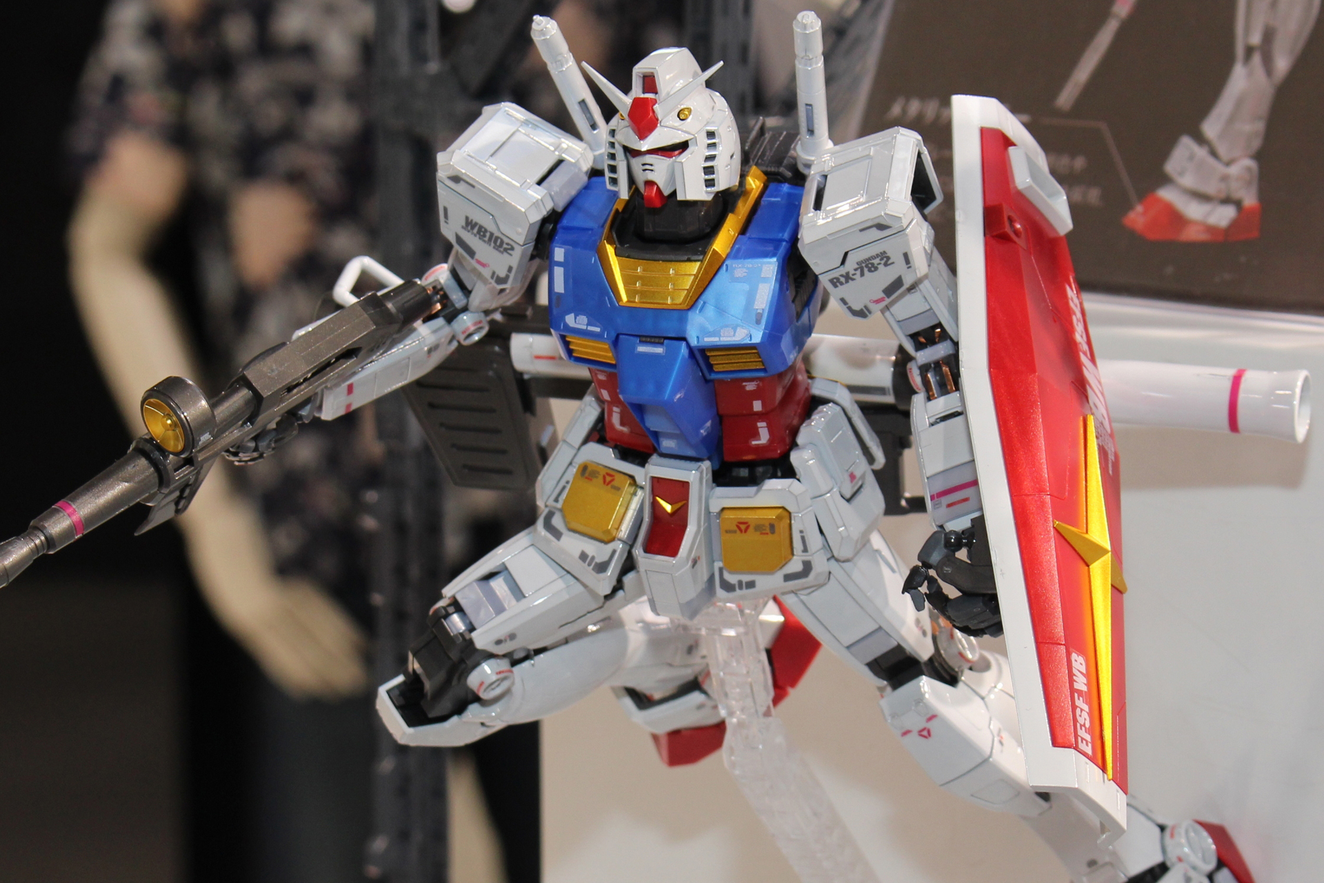 キットは2013年に発売されたものとなるが、MGのガンダムとしては現在最高の完成度を誇る