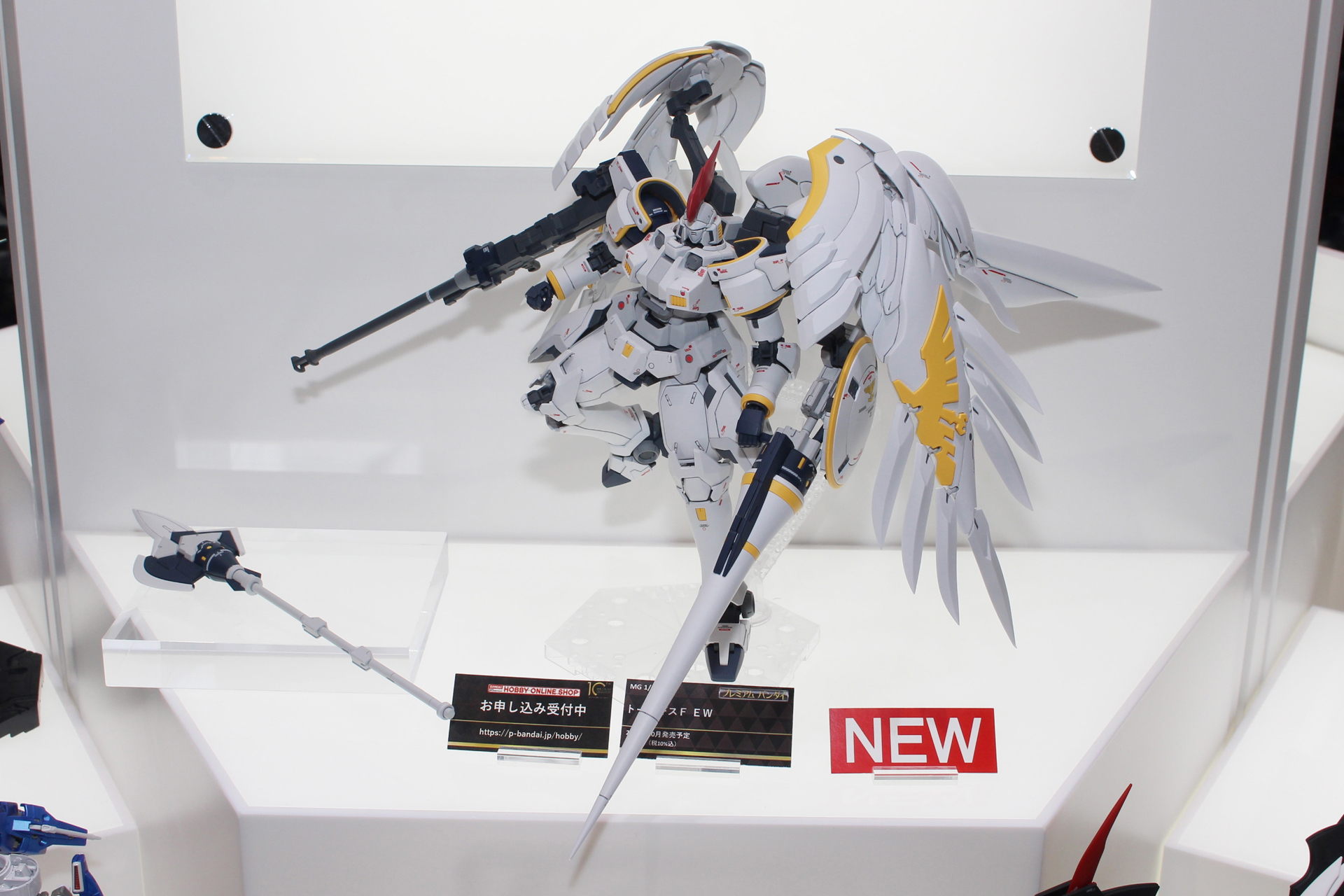 「MG 1/100 トールギスF EW」。初回発送は10月予定。価格は6,600円（税込）