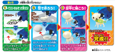 夏休みの自由研究にも 描いたものが立体になるペン 3dドリームアーツペン ワールドクリエイトセット 8月下旬発売 Hobby Watch