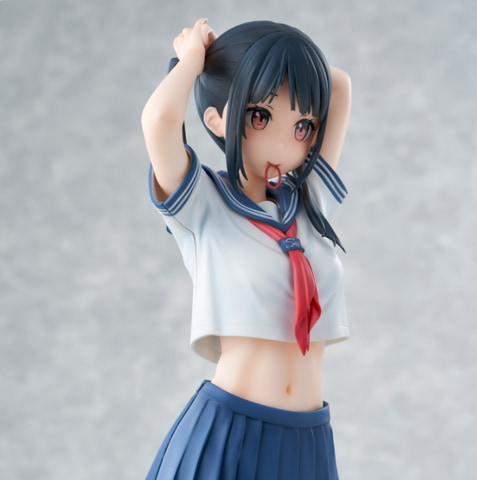 セーラー服が“脱げる”！ フィギュア「カントク『セーラー服のまんなか