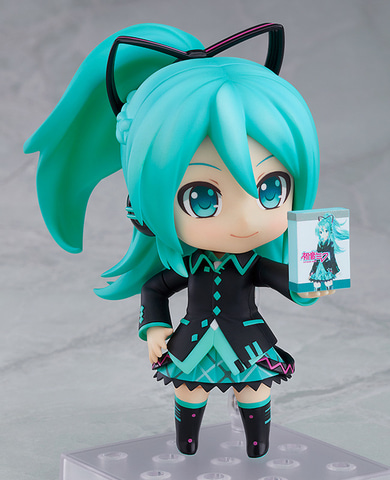 【未開封】初音ミク フィギュア #1739 ねんどろいど if Ver. ポニーテール姿のミクさん！「ねんどろいど 初音ミク if Ver