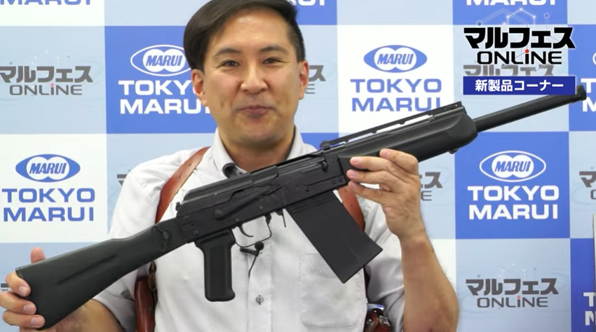 電撃的に発表された「ガスブローバックショットガン SAIGA-12K」