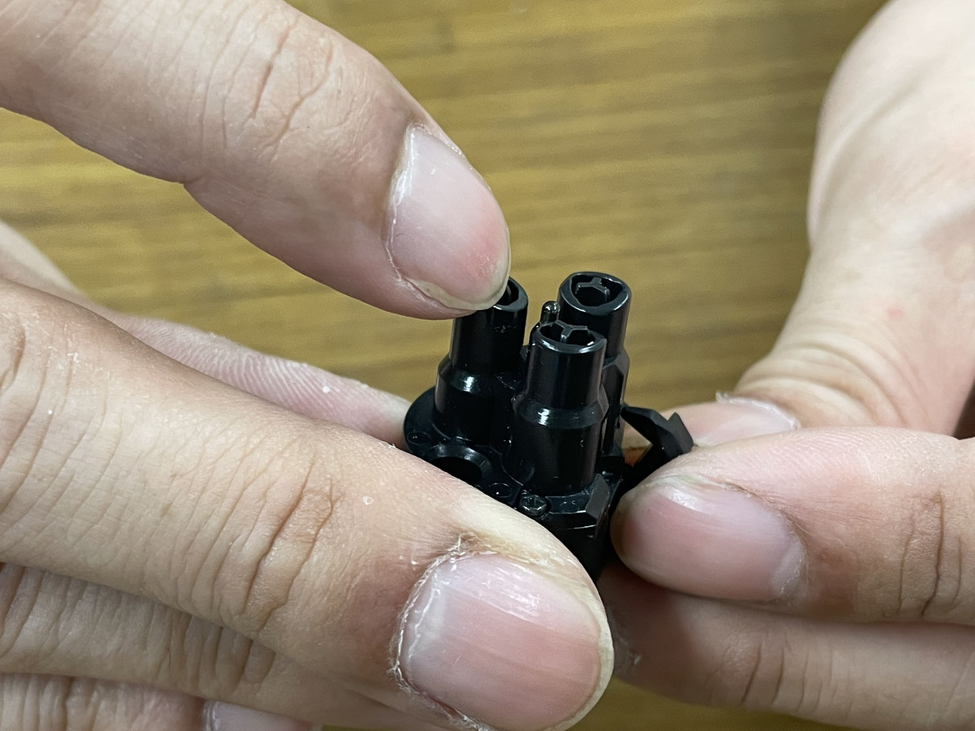 真ん中の部分がBB弾を検知するのだ