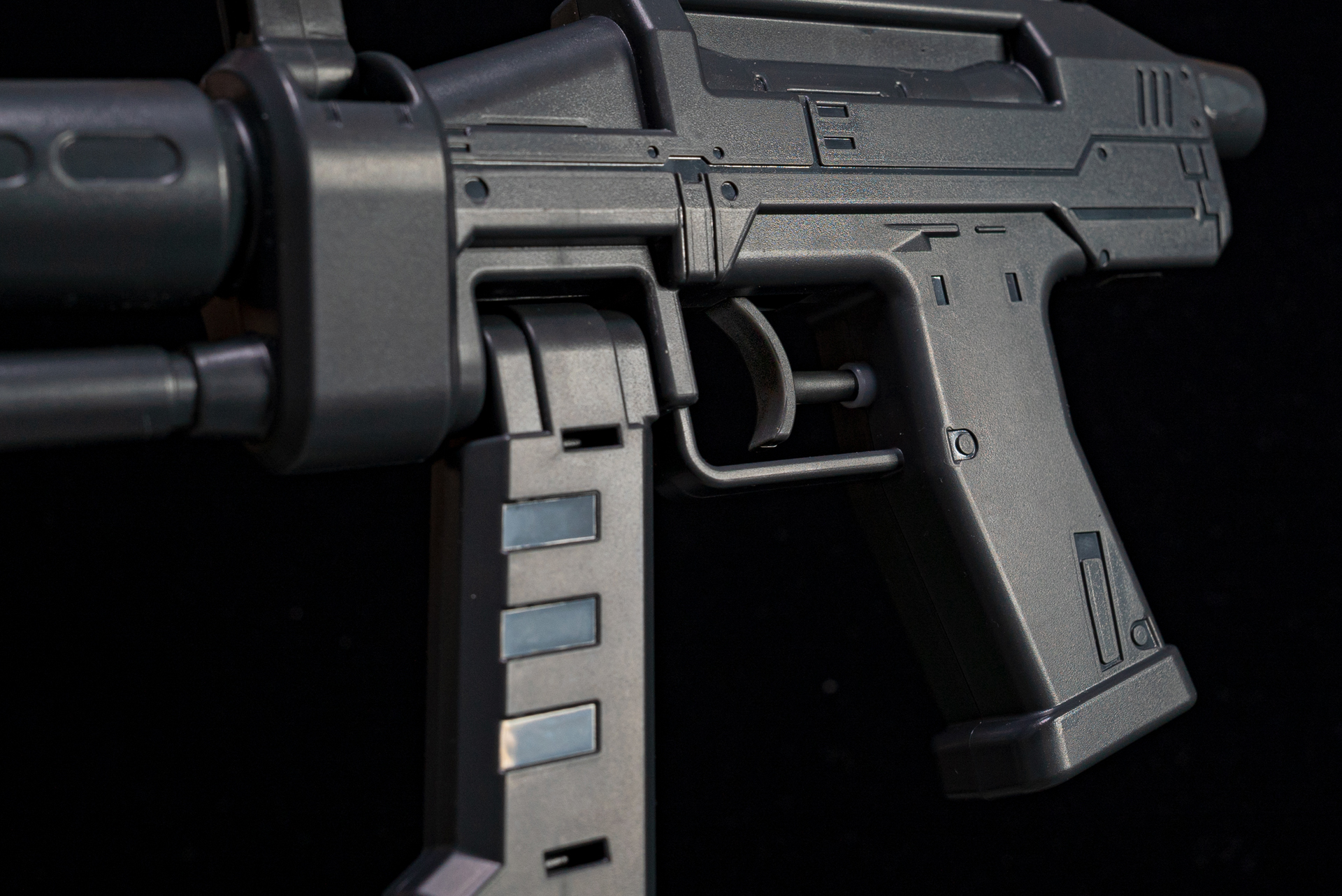 トリガーは意外にフツーのデザインだが、打ちやすさ重視かも！