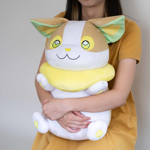 ポケモン　ぬいぐるみ　ワンパチ　PCクッション　未開封　プレバン おうち時間を快適に！ ギュッと抱きしめたくなる「ワンパチ」 PC