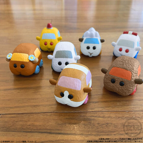 フレンズソフビシリーズに新登場！ 「PUI PUI モルカー コロコロ