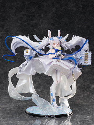 1/24 フィギュア　ウエディング　ミニチュア　1/64より大　3Dフィギュア アズールレーン」よりラフィーが“ウエディングドレス姿”でフィギュア化