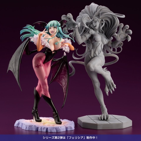 KOTOBUKIYA モリガン フィギュア Amazon.co.jp: ヴァンパイア美少女 モリガン 限定版 完成品