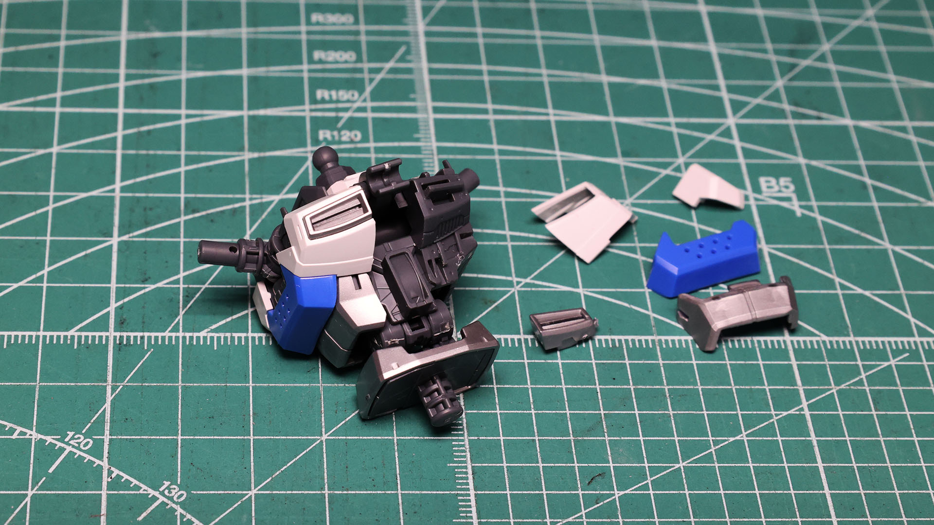 カラー別でのパーツ分割はRGならでは！