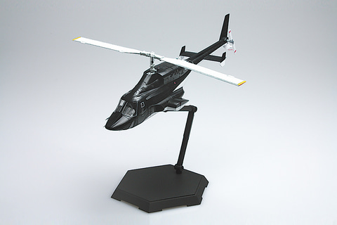 TVドラマのハイテクヘリがプラモデルに！ アオシマ「1/48 エアーウルフ