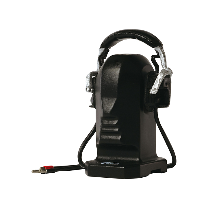 「バイノーラルヘッドホン＆マイク（HM‐200）・ダミーヘッド」。ヘッドホンはダミーヘッドから取り外し可能