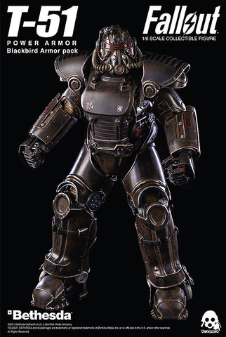 Fallout」より、フィギュア「1/6 T-51 ブラックバード・アーマー